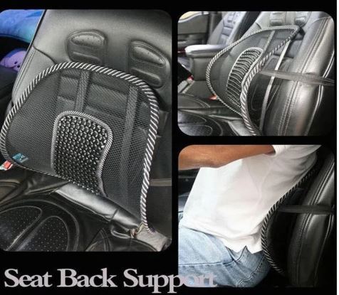 ErgoComfort Car Seat Cushion
