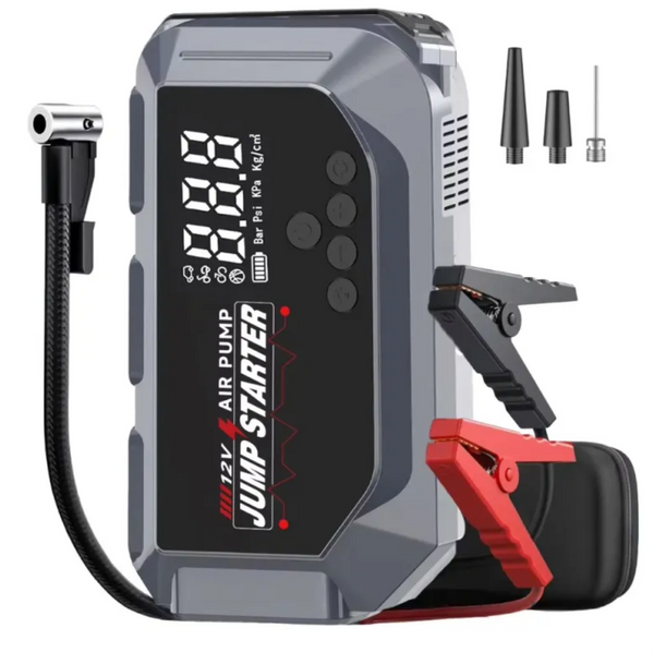 12V Auto Jump Starter with Air Compressor